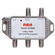 RCA 4-Way Distribution Signal Amplifier