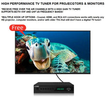 Load image into Gallery viewer, HDTV Tuner for HD Projectors and Monitors or Old Analog TVs